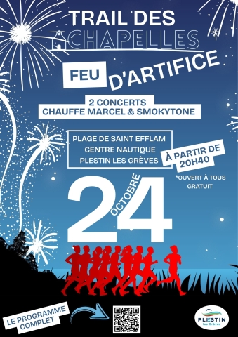 Soirée et Feu d'artifice Trail des chapelles